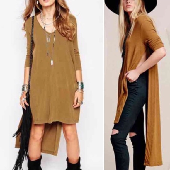 Free People Tops - {free people} bad girls hi low tunic
